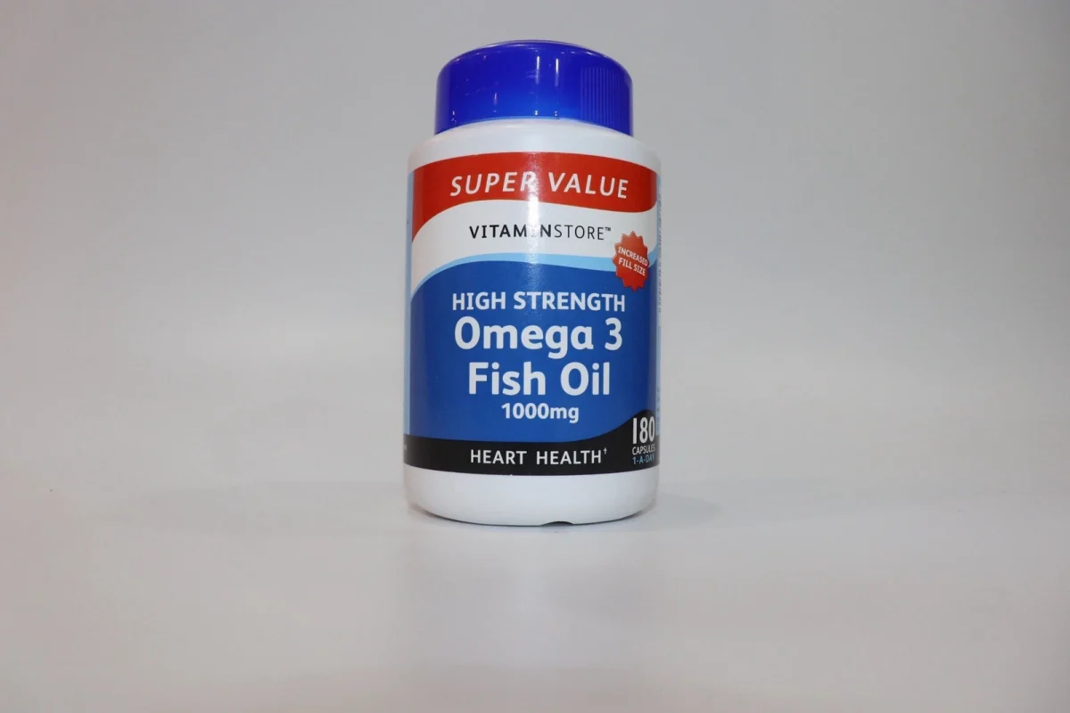 Vitamin Store Omega 3 Fish Oil High Strength 1000mg Food – Glowarash